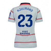 Stroje piłkarskie Atletico Madrid Morten Hjulmand #23 Koszulka Trzeciej dla damskie 2026-27 Krótki Rękaw